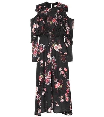 Preen By Thornton Bregazzi Penny Floral Silk Dress