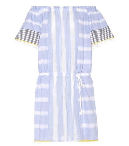 Lemlem Luna Off-the-shoulder Cotton Dress