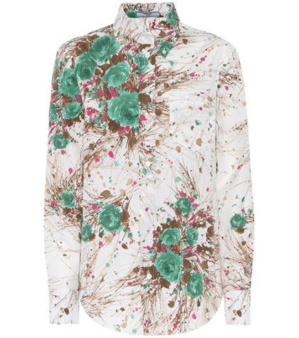 Prada Printed Cotton Shirt