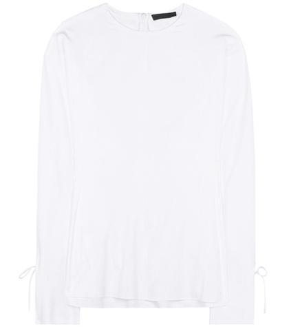 The Row Galo Cotton Blouse
