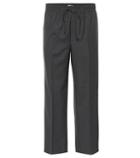 Miu Miu Checked Wool Pants