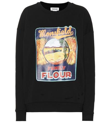 Monse Printed Cotton Sweatshirt