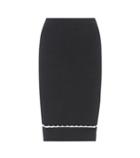 Givenchy Faux Pearl-embellished Wool-blend Skirt