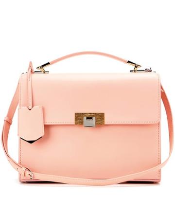 Balenciaga Le Dix Pochette Cartable Leather Shoulder Bag