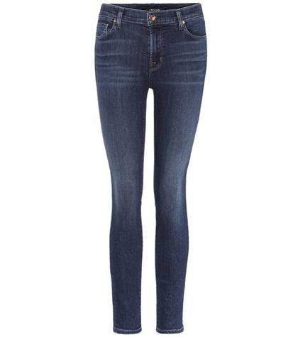 Oscar De La Renta Mid-rise Skinny Jeans