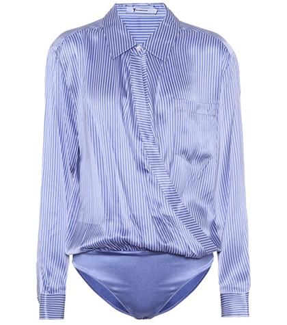 T By Alexander Wang Silk Blouse