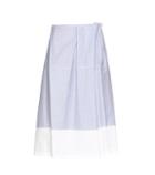 See By Chlo Pleated Cotton Skirt