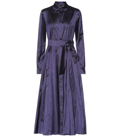 Max Mara Exploit Silk Satin Dress