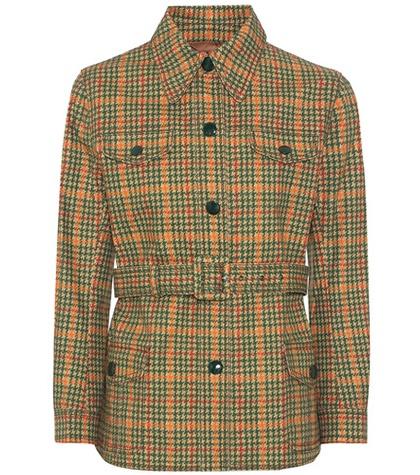 Jimmy Choo Houndstooth Cotton Jacket