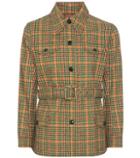 Jimmy Choo Houndstooth Cotton Jacket