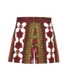 Rosie Assoulin Printed Cotton And Linen Shorts