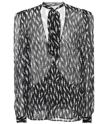 Coach Printed Silk Top