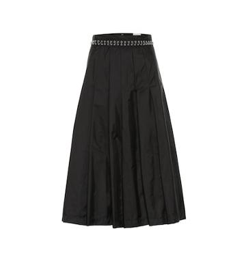 Chlo 6 Moncler Noir Kei Ninomiya Nylon Midi Skirt