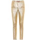 Sies Marjan Brin Metallic Leather Pants