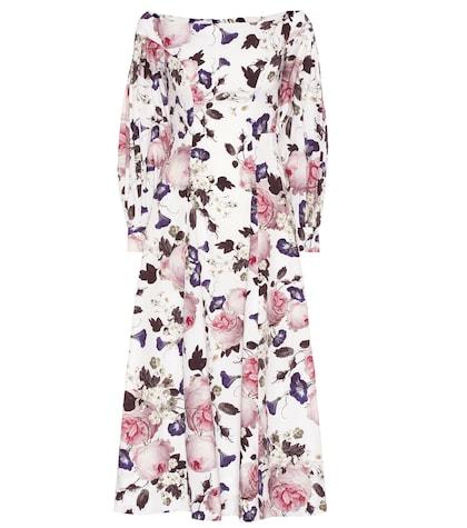 Erdem Pollina Floral Cotton-poplin Dress