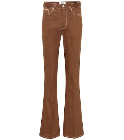 Eytys Oregon Twill High-rise Flared Jeans