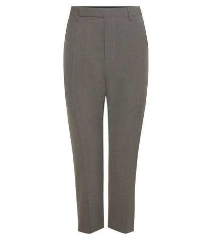 Coach Crêpe Cropped Trousers