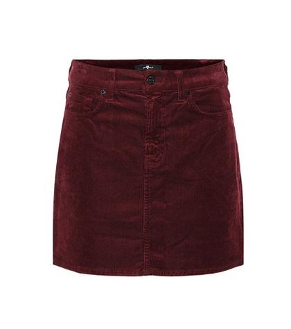 Gucci Corduroy Miniskirt