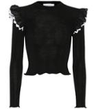 Philosophy Di Lorenzo Serafini Frill Cotton Top