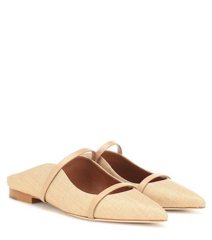 Junya Watanabe Maureen Raffia Slippers