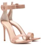 Gianvito Rossi Portofino 105 Leather Sandals