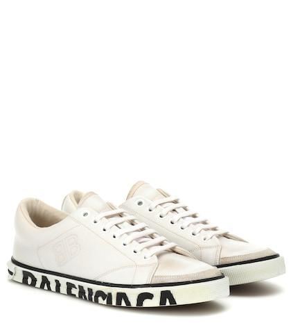Ganni Match Leather Sneakers