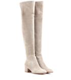 Gianvito Rossi Exclusive To Mytheresa.com – Rolling Mid Suede Over-the-knee Boots