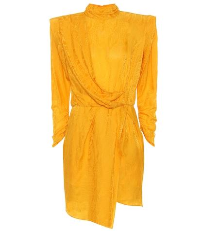 Dundas Satin Jacquard Minidress