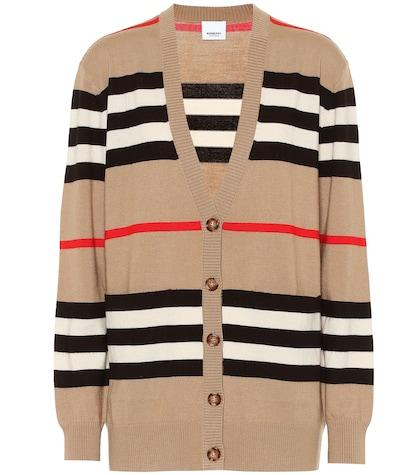 Gucci Striped Merino Wool Cardigan