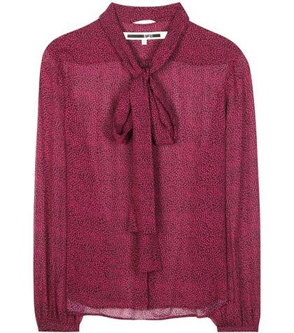 Tory Burch Printed Silk Blouse