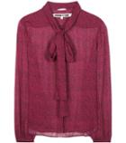 Tory Burch Printed Silk Blouse