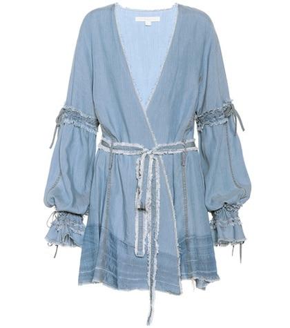 Jonathan Simkhai Denim Cardigan