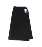 Valentino Cotton-blend Wrap Skirt