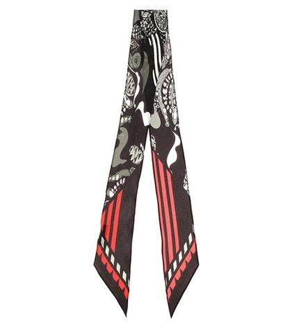 Rockins Pine Cone Paisley Silk Scarf