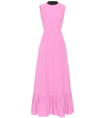 Rejina Pyo Long Ella Linen-blend Dress