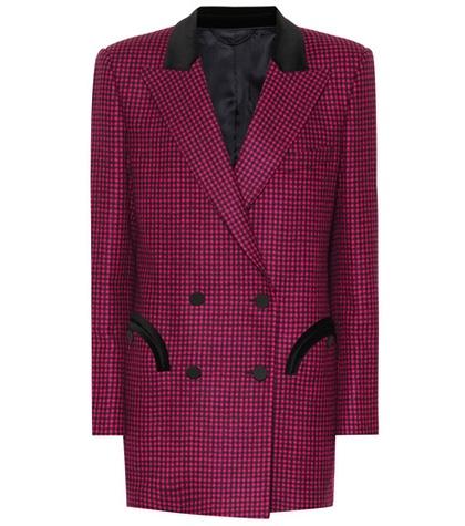 Altuzarra Everyday Checked Wool Blazer