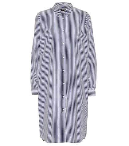 Woolrich Striped Cotton-blend Shirt Dress