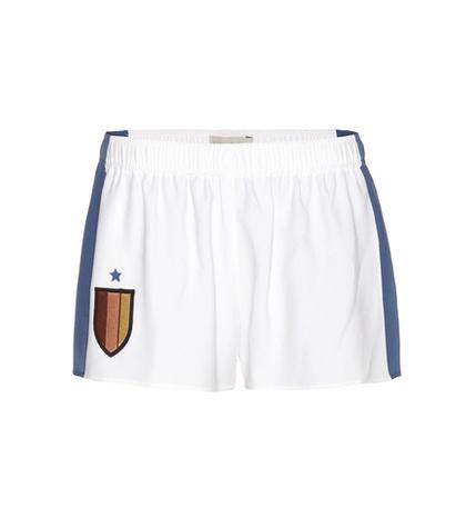 Fendi Shorts With Appliqué
