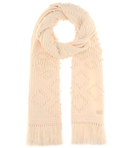 Jw Anderson Fringed Wool Scarf