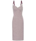 Stella Mccartney Houndstooth Wool Dress