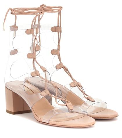 Aquazzura Milos 50 Pvc Sandals
