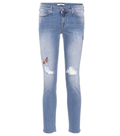 Tod's Pyper Cropped Skinny Jeans