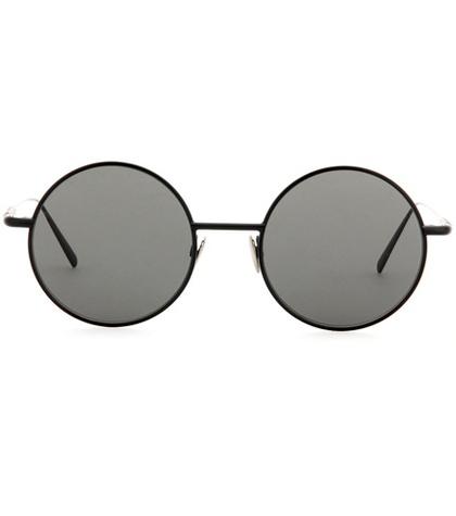 Alexander Mcqueen Scientist Round Sunglasses