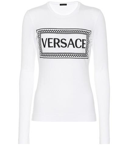 Versace Vintage Logo Jersey Shirt