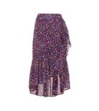 Ulla Johnson Gretchen Cotton And Silk-blend Skirt