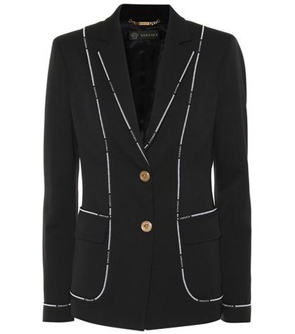 Versace Wool-blend Blazer