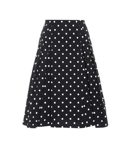 Carolina Herrera Exclusive To Mytheresa.com – Party Printed Cotton Skirt