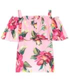 Dolce & Gabbana Floral-printed Cotton Blouse