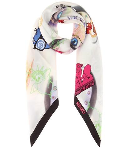 Isabel Marant Printed Silk Scarf