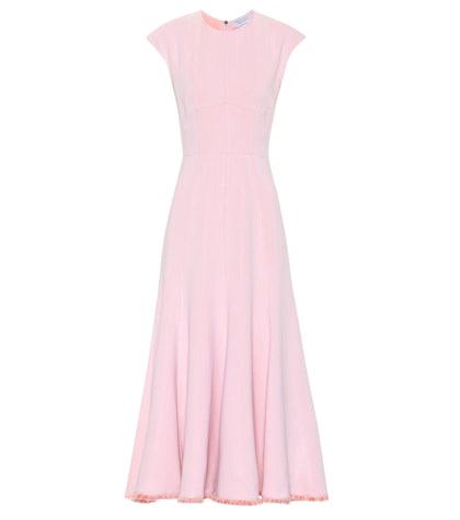 Gabriela Hearst Crowther Crêpe Maxi Dress